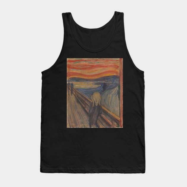 Edvard Munch Tank Top by KOTFILMS